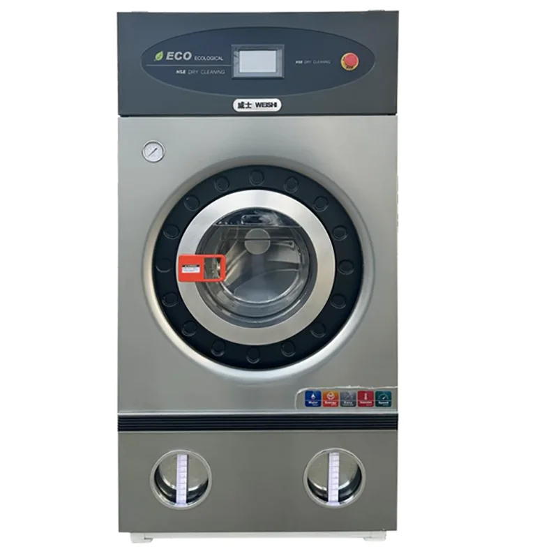13KG Multi Solvent Dry Cleaning Machine Professional Commercial Electric Fully Automatic Washer Extractor Clean-In-Place