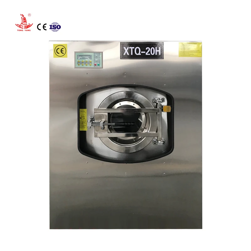 50 kg Fully Automatic Industrial Washing Machine with High Spin Electric Steam Heating Stainless Steel Housing for Laundries - Image 4