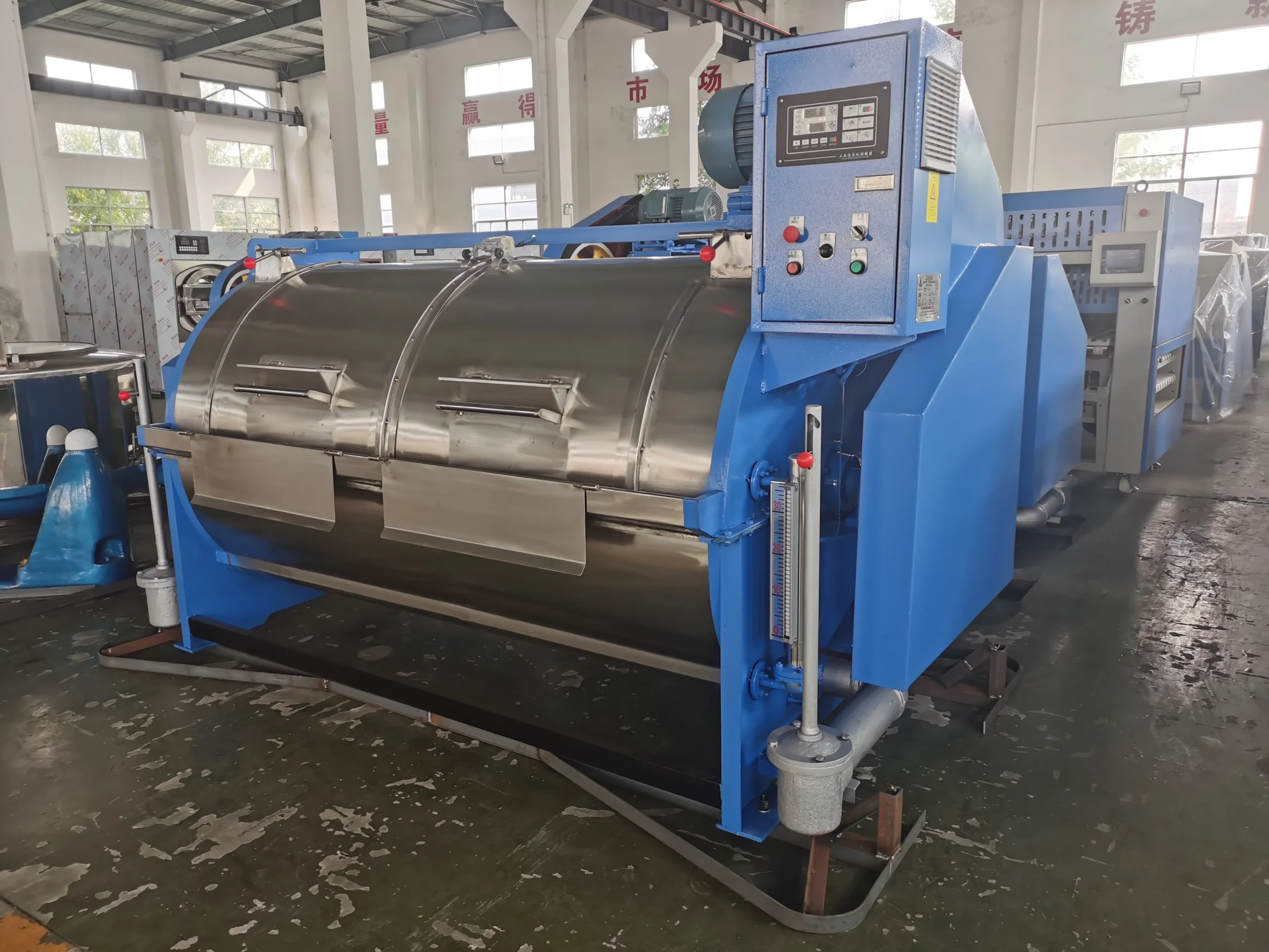 New 20KG Electric Steam Washing Machine with Automatic Industrial Dryer 30KG-300KG Options for Commercial Laundry Equipment - Image 3