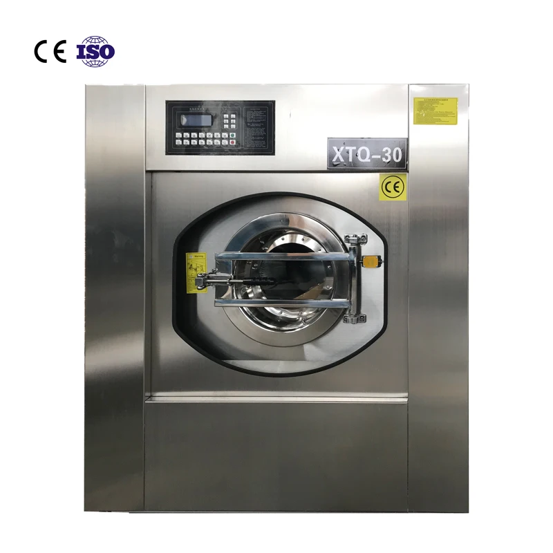 50 kg Fully Automatic Industrial Washing Machine with High Spin Electric Steam Heating Stainless Steel Housing for Laundries - Image 3