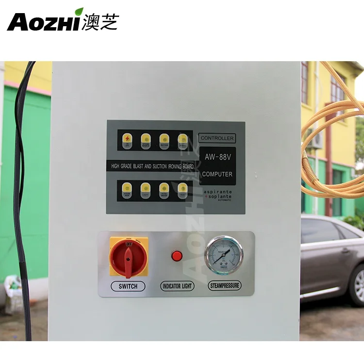Multifunctional Electric Ironing Table with Spotting Industrial Steam Iron Semi-Automatic Operation Steam Cleaning - Image 6