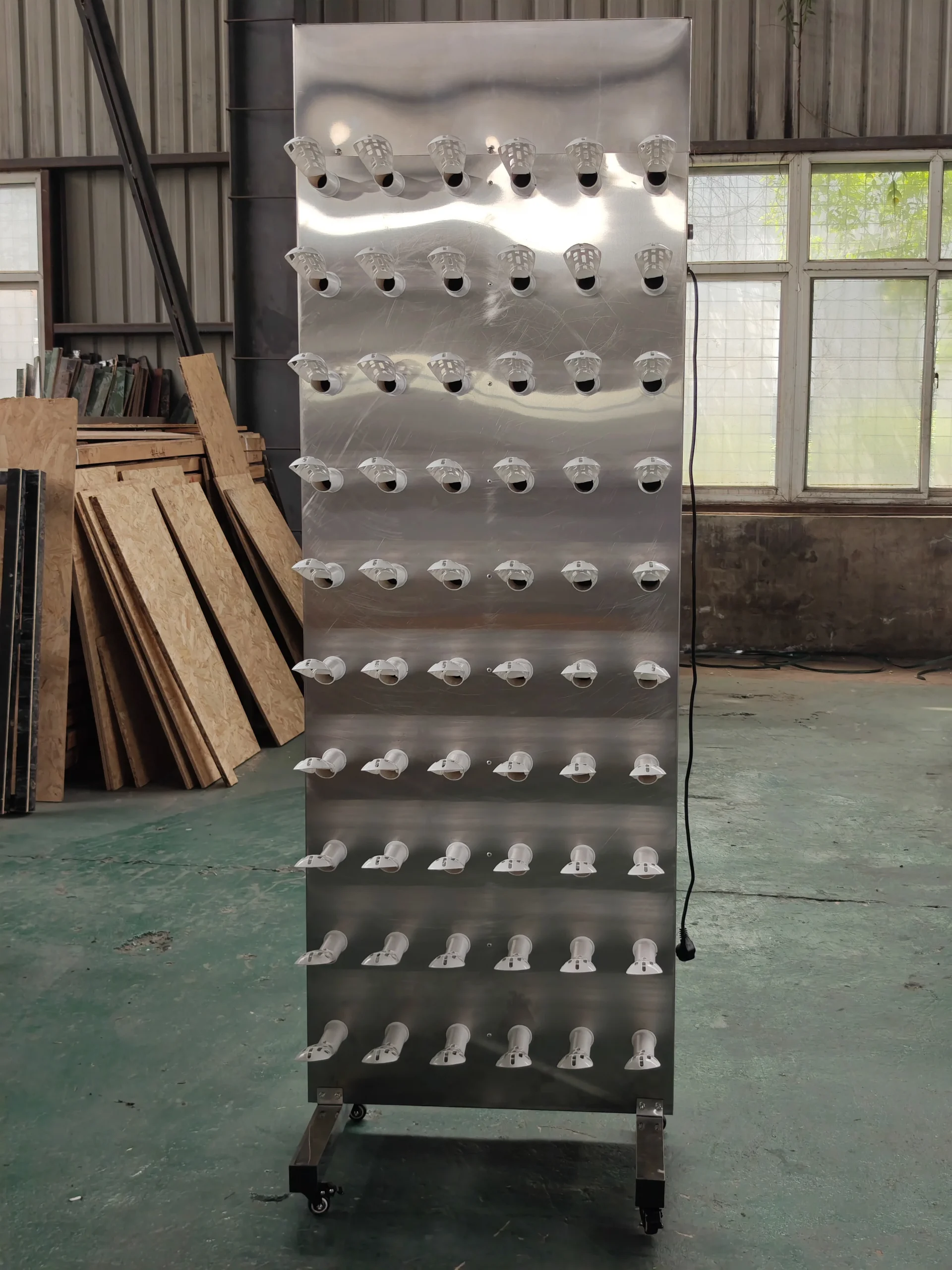 30/50 Pairs Cylindrical Flat Type Commercial Shoe Dryer, Cold Air Drying Machine for Laundry & Shoe Washing Factory - Image 6